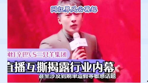 辛巴爆料三只羊最新,三只羊全新动态，幕后故事引热议